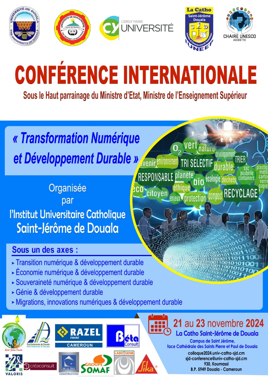 Conférence Internationale à Saint-Jérôme Douala