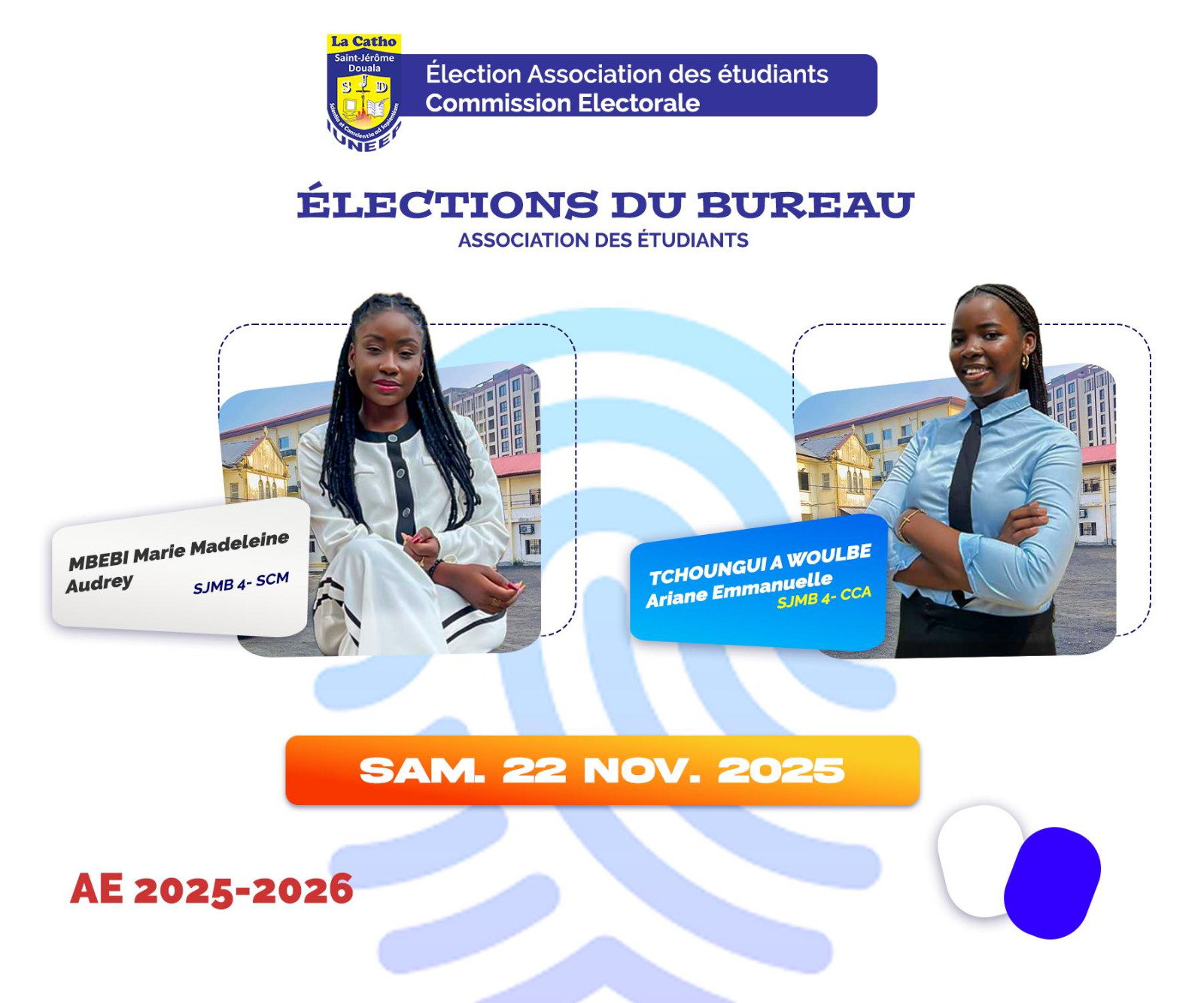 Élection du Président de l'Association des Étudiants (AE) de Saint Jérôme Douala