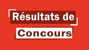 Resultats des concours